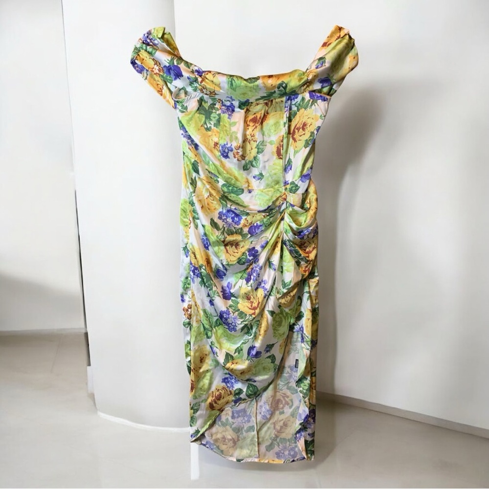 SHEIN Pastel Floral Dress